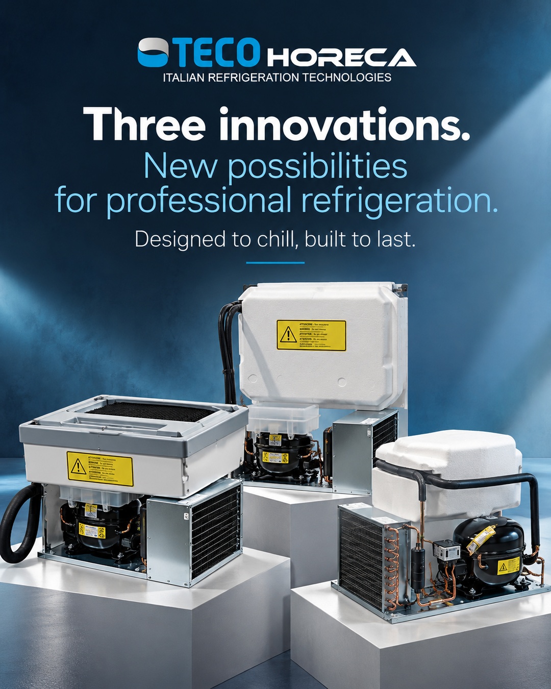 TECO HORECA unveiled three new products at Chillventa 2026